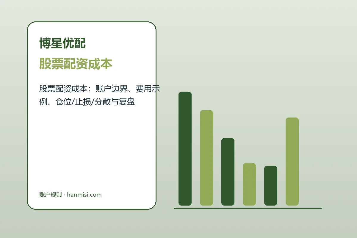 博星优配方案条件与服务结构示意
